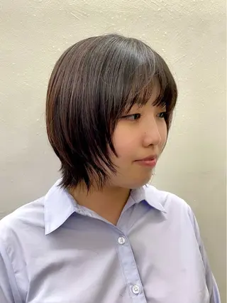 ミディアム カラー Paddle所属・似合わせレイヤー/ レイヤーパーマ/高倉のヘアスタイル