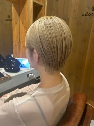 ショート adorable 樋口円のヘアスタイル