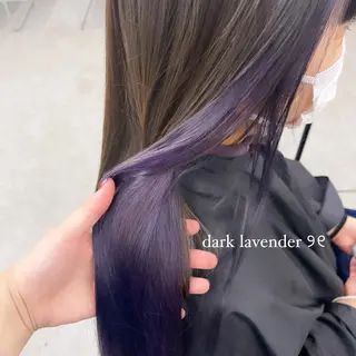 セミロング 𝘳𝘺𝘰𝘬𝘢 髪質改善／ブリーチのヘアスタイル