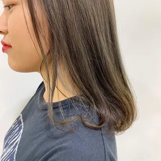 セミロング カラー 🌻Insta指名 NO.1🌻Shoのヘアスタイル