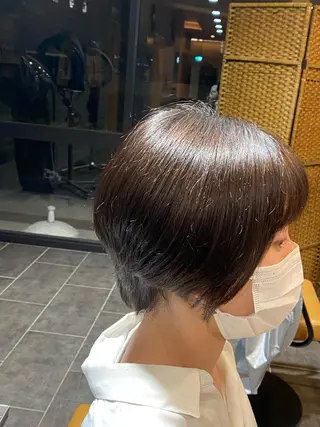 ショート 尾崎 優也のヘアスタイル