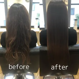 ロング 艶カラー/韓国顔周り 🎀mamiのヘアスタイル