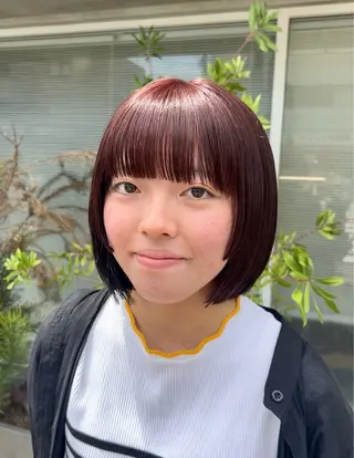 カラー ハイトーン/くすみ カラー seina★のヘアスタイル