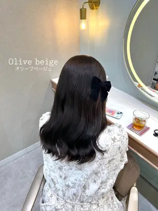 カラー ベージュ⌇﻿暖色⌇﻿ 𝐀𝐤𝐚𝐫𝐢のヘアスタイル