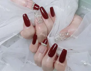 ネイル Jolly Nail Salon ジェル＆長さ出し専門所属・ア ヤのネイルデザイン