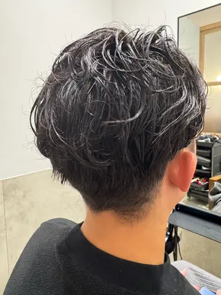 パーマ メンズ GO TODAY SHAiRE SALON原宿Stella店所属・GO TODAY シェアサロンのヘアスタイル