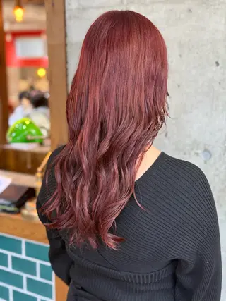 ロング カラー ヘアアレンジ レイヤー/髪質改善/ 北 啓吾のヘアスタイル