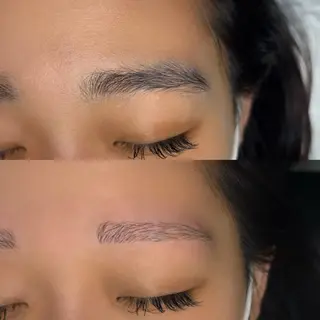 アイブロウ momoka/暖色 カラー/縮毛矯正✨️のヘアスタイル