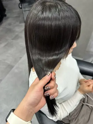 セミロング パーマ オルソーヘアー所属・mako /カラーモデル募集中のヘアスタイル