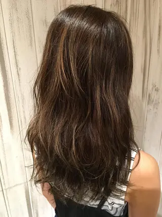 ロング カラー 永井大樹✨ 透明感カラー✨のヘアスタイル