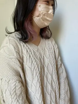 ミディアム カラー 小木曽智美 /ボブ/ショートのヘアスタイル