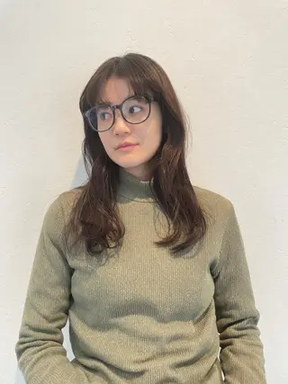 ロング カラー SALOWIN下北沢所属・hazuki 🌝のヘアスタイル