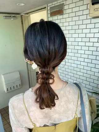 ヘアアレンジ 🌻アラサー女子 指名No1🌻さやかのヘアスタイル