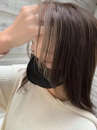 ミディアム カラー ヘアアレンジ 指名支持率NO.1 スタイリストのヘアスタイル