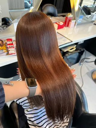 ロング 韓国風顔まわり/ベー ジュ/マツエク♡美咲のマツエク・マツパデザイン