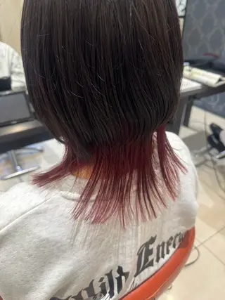 カラー 阿部 脩平のヘアスタイル