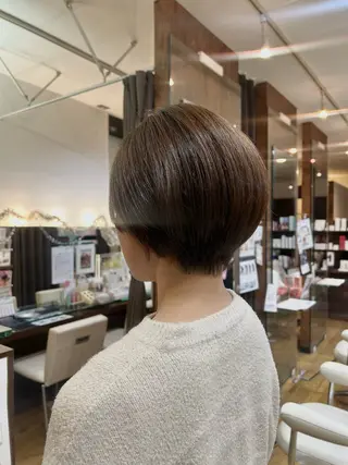 ショート うる艶カラー 🌼aokiのヘアスタイル
