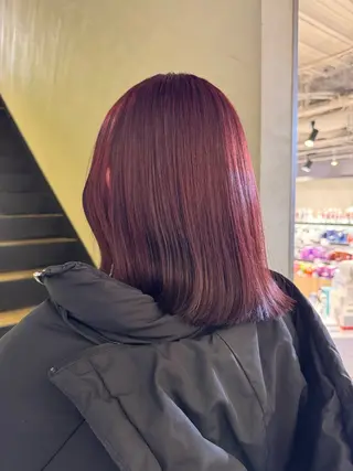 カラー SEAM所属・詩音 ／札幌美容師のヘアスタイル