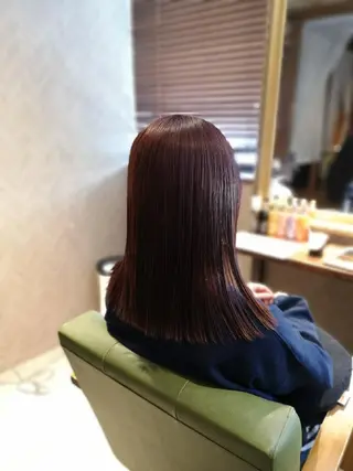 ミディアム カラー ✨艶髪✖癒し✨🍀 miyazawaのヘアスタイル