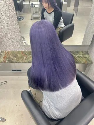 ロング カラー ✅ケアブリーチ✅ トヨオカ ノブヒデのヘアスタイル
