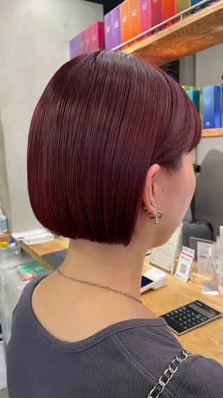 カラー 🍃marina🍃 韓国ヘア/Aujuaのヘアスタイル