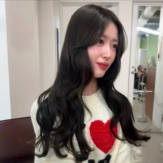 カラー 透明感ワンカラー梅田 ダブルカラー/川上のヘアスタイル