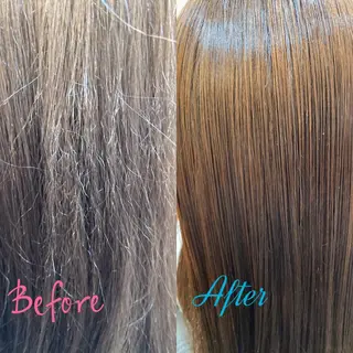 セミロング Annon プライベートサロンのヘアスタイル