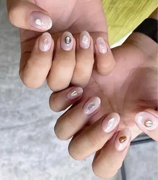 ネイル (∩_∩)ミモネイル /eyelashのネイルデザイン