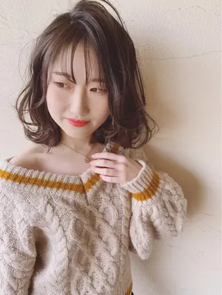 ミディアム パーマ LOISIR Hair Design ロワジール ヘアデザイン所属・西田 昇司のその他イメージ