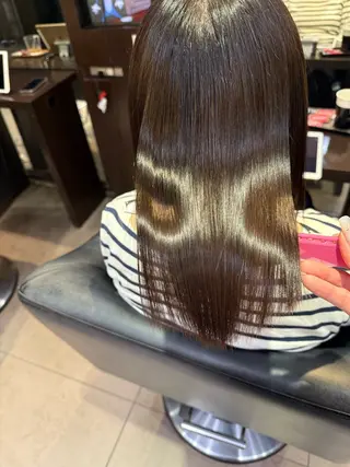 ミディアム 【髪質改善💎韓国風 レイヤー🌷】山川のヘアスタイル