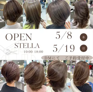 カラー STELLA sannomiya所属・着付けアレンジ、スパ 定評あり◎タナカエミの眉毛・アイブロウイメージ