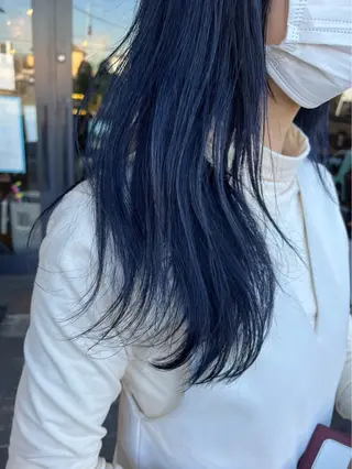 ロング カラー ブリーチなし艶カラー /いくののヘアスタイル
