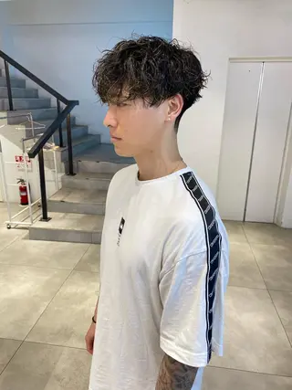 パーマ メンズ 新宿【メンズパーマ】 塩澤太一のヘアスタイル