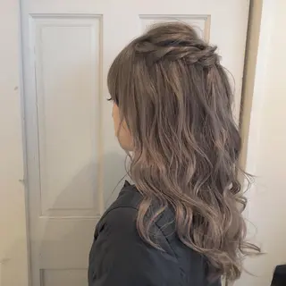 セミロング 🌸ハイトーン 新田 廉 🌸のヘアスタイル