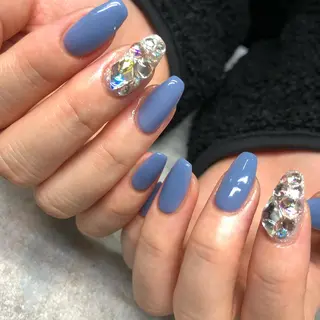 ロング カラー ヘアアレンジ キッズ ネイル マツエク・マツパ 福田 加奈のネイルデザイン