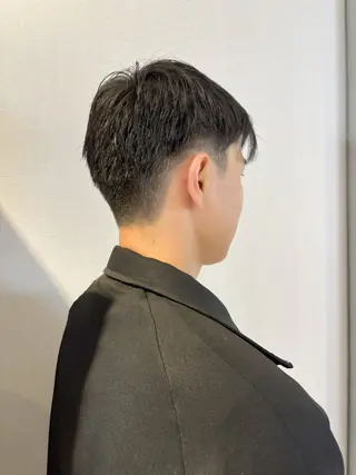 ショート メンズ Kaho🌼/メンズ ニュアンスパーマのヘアスタイル