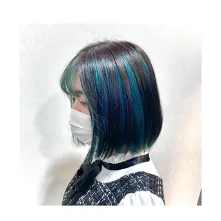 カラー Slap Dash 【スラップ ダッシュ】所属・髪質改善カラー 🧸かりん🎀‪のヘアスタイル