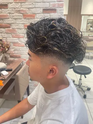 メンズ 菊池 遼/透明感 /韓国レイヤー/艶感のヘアスタイル