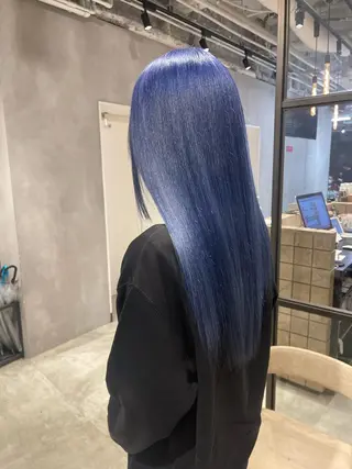ロング カラー 🦋レイヤーカット ミドリカワ🦋のヘアスタイル