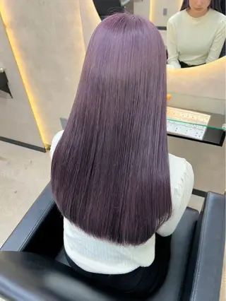 セミロング 宮田 優花のヘアスタイル