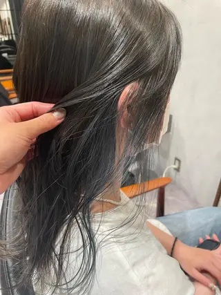 セミロング カラー 八杉 佳澄のヘアスタイル