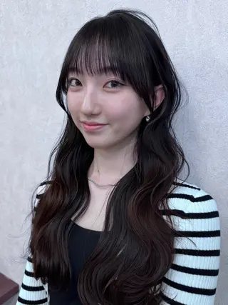 ロング VIEW　yokohama所属・透明感カラー🌿/ 髪質改善カラー/カナのヘアスタイル