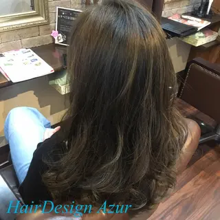 セミロング HairDesign Azurのヘアスタイル