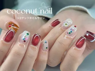 ネイル 神田 ココナッツのネイルデザイン