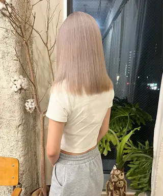 ミディアム カラー hair&spa ciel所属・hair&spa ciel/川島　空のヘアスタイル