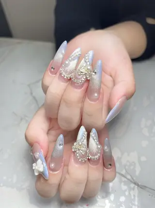 ネイル 💕鈴木ユリ パラジェル/オフ無料のネイルデザイン