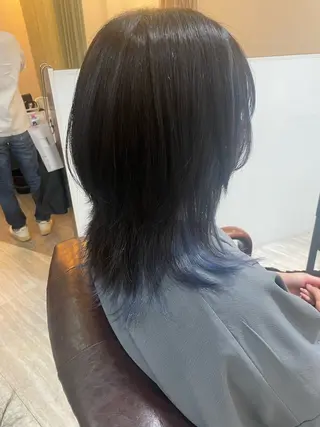 ミディアム カラー 美髪✨艶髪✨髪質改善 カラー特化❣大石優奈のヘアスタイル