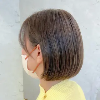 ショート 髪質改善/縮毛矯正/ ボブ/店長/水野拓也のヘアスタイル