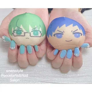 ミディアム ネイル 👑enen style👑のネイルデザイン