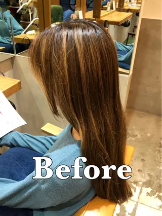 ロング カラー ✂️RIKUKI🎨 【駒込美容師🎀】のヘアスタイル